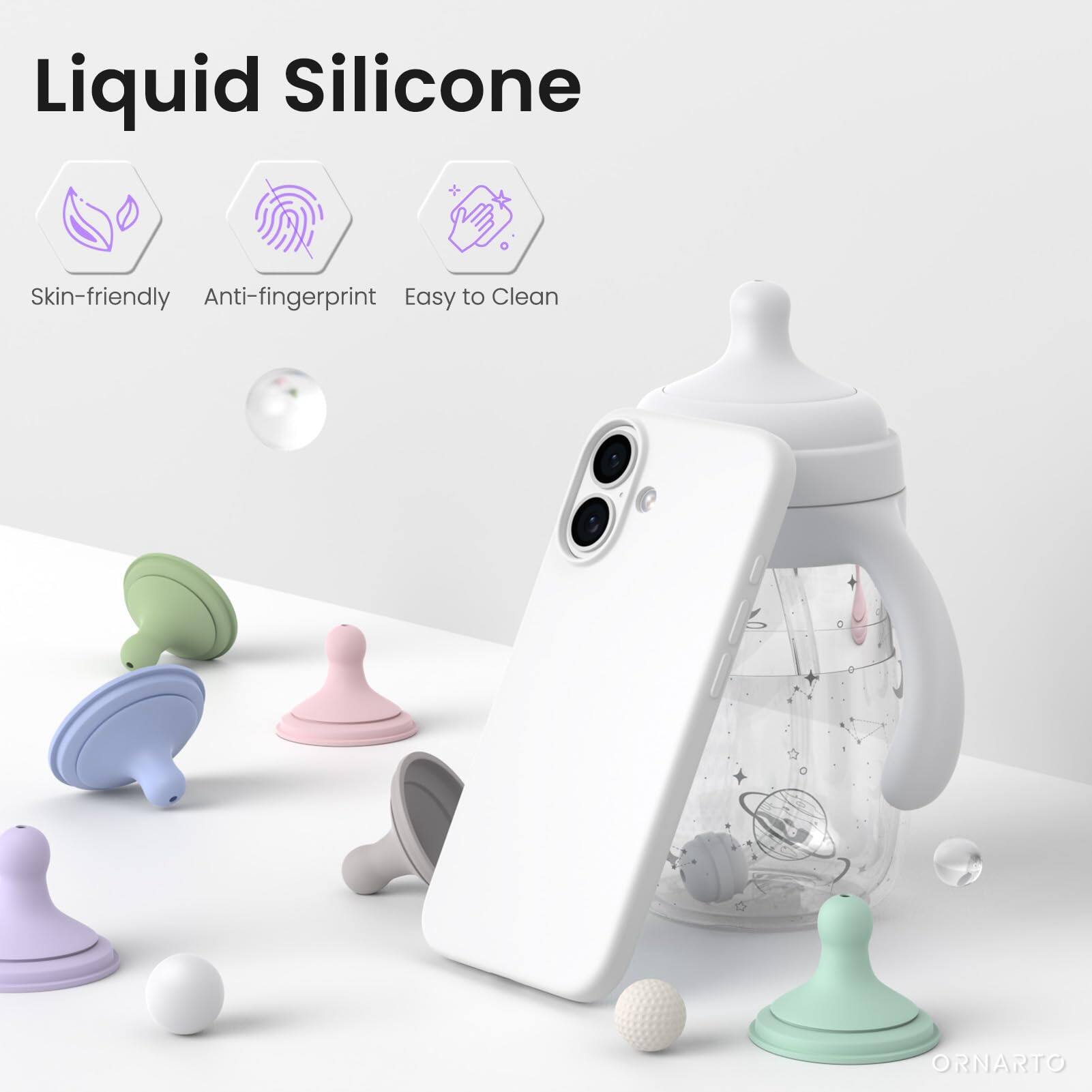 Liquid Silicone

Skin-friendly  
Anti-fingerprint  
Easy to Clean  

ORNARTO