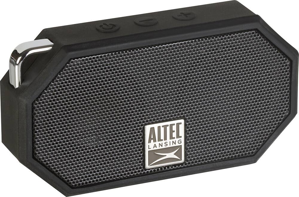 Best Buy Altec Lansing Mini H2O Bluetooth Speaker Black IMW257BLK