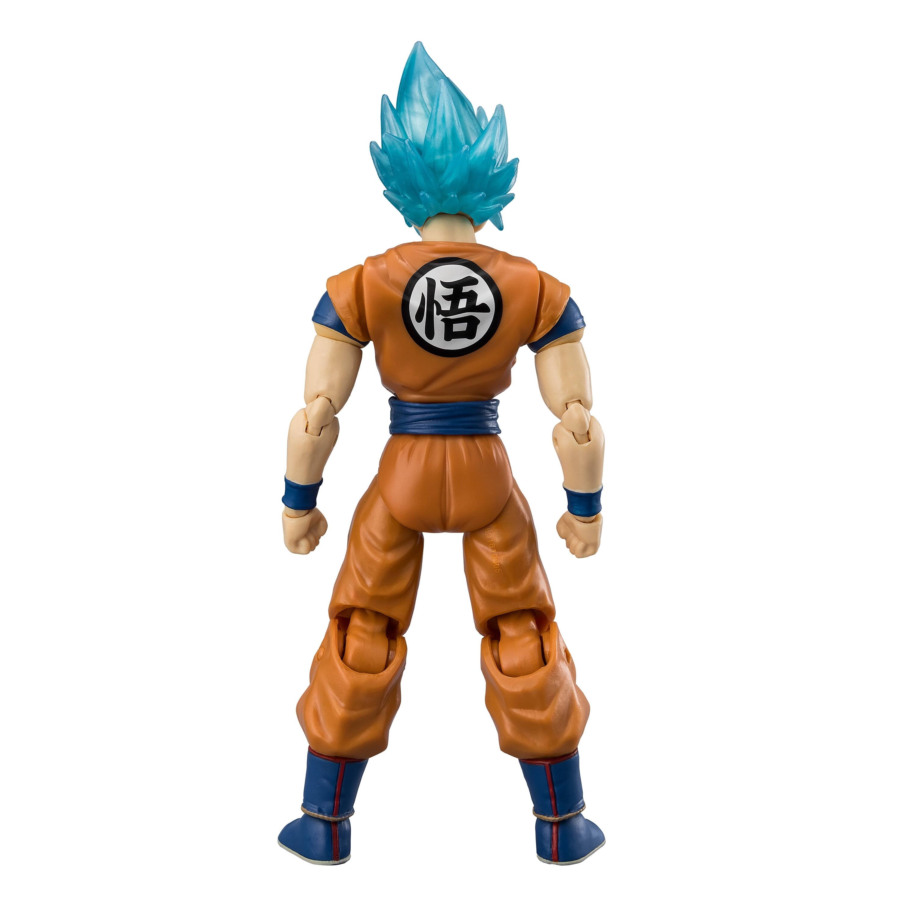 Left. Bandai - Dragon Stars Series - Dragon Ball Super - Super Saiyan Blue Goku.