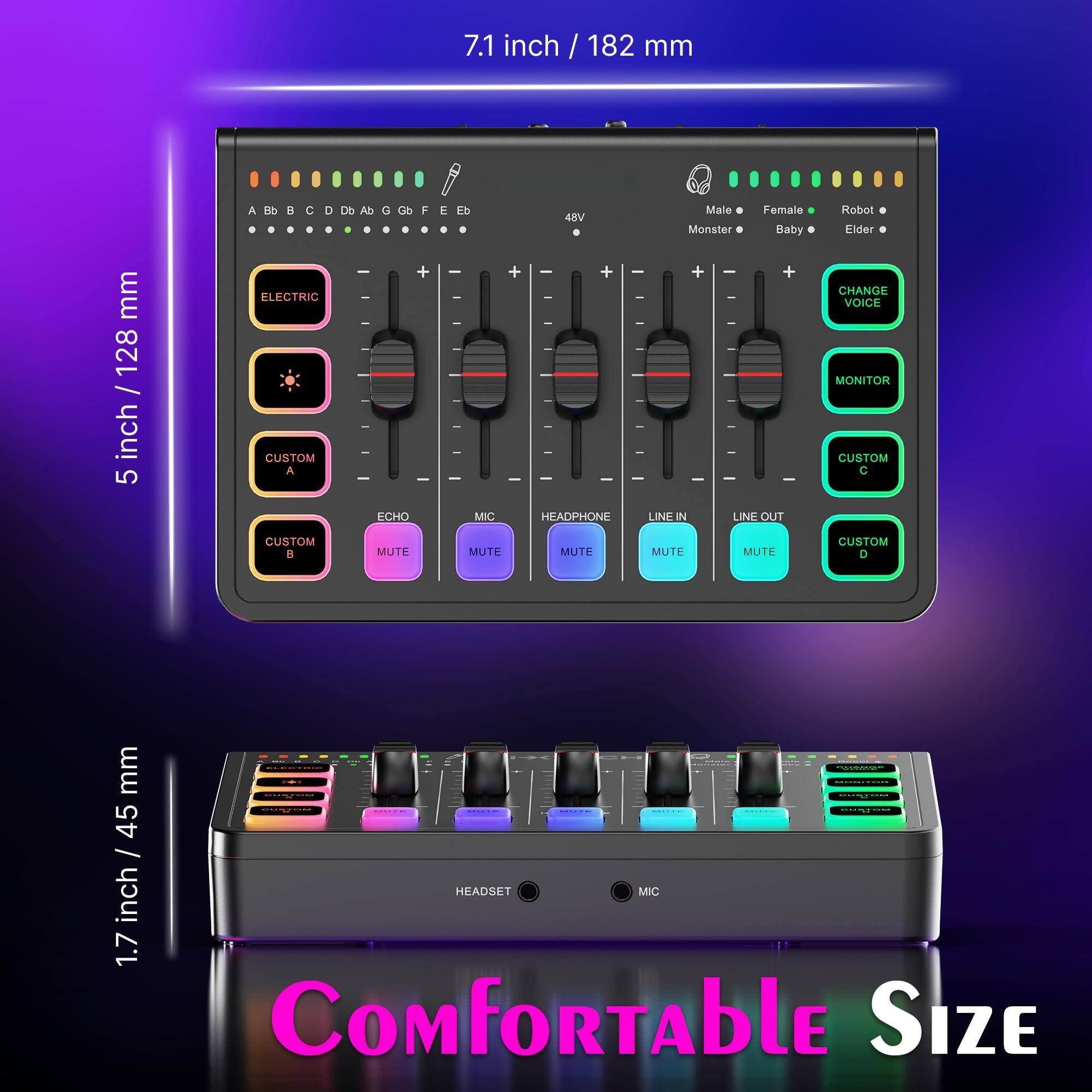 7.1 inch / 182 mm

5 inch / 128 mm

11.7 inch / 45 mm

Comfortable Size

ELECTRIC

CUSTOM A

CUSTOM B

ECHO

MIC

HEADPHONE

LINE IN

LINE OUT

CHANGE VOICE

MONITOR

CUSTOM C

CUSTOM D

Male

Female

Robot

Monster

Baby

Elder

A Bb B C Db Eb F Gb G Ab A Bb C Db Eb F Gb G Ab A Bb C Db Eb F Gb G Ab A Bb C Db Eb F Gb G Ab A Bb C Db Eb F Gb G Ab A Bb C Db Eb F Gb G Ab A Bb C Db Eb F Gb G Ab A Bb C Db Eb F Gb G Ab A Bb C Db Eb F Gb G Ab A Bb C Db Eb F Gb G Ab A Bb C Db Eb F Gb G Ab A Bb C Db Eb F Gb G Ab A Bb C Db Eb F Gb G Ab A Bb C Db Eb F Gb G Ab A Bb C Db Eb F Gb G Ab A Bb C Db