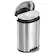 Alt View 12. iTouchless - SoftStep 13.2-Gal. Half-Round Trash Can - Silver.