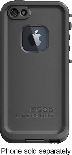  LifeProof - Case for Apple® iPhone® 5 and 5s - Black