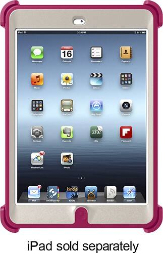 Front Standard. OtterBox - Defender Series Case for Apple® iPad® mini - Blushed.