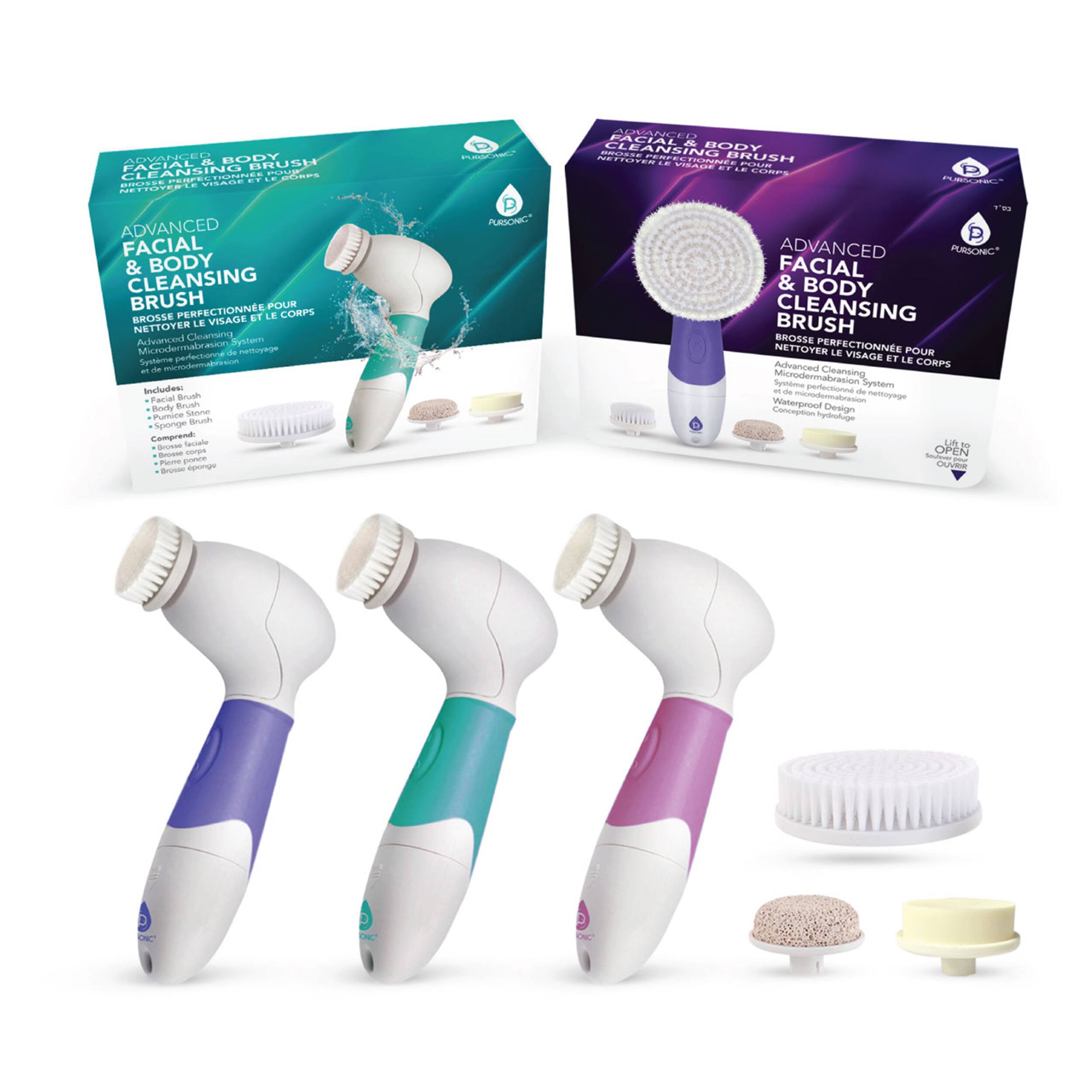 ARVAN.EL 2 BODY BRUSH CLEANSING eEES .. Tries FiSaE IETTOTERIE ..... ADVANCED FACIAL & BODY CLEANSING BRUSH PERFECTIONNE E POUR BROSSE ET E CORPS LE VISAGE NETTOVER Acuaml Clearin Sysbem Mimale cnabracior de ayt Spsteme wcdegi.com prfectionoea - da Inclundes: Facial Bnh - tody Brush mutioe Sane Sponge Bn Comprend: Seccade -c - - Pame p - i D PURDOHIC FACIAL AUANUEU A BODY  CLEANSING ... BRUSH POEAT -. SOAE  .. . ..R. CdE .. ADVANCED PURSONIC" FACIAL & BODY CLEANSING BRUSH BROSSE PERFECTIONNE NETTOVER LE VISAGE POUR ET LE CORPE Acrenced Cleansing Microdermabrasion Syntdme System a - perfectonnd de ce memtoyage Weterpmood Design Conception hhgodnge un - - OPEN OUveR D L Ce p ONC