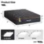 Product Size: 12" x 80" - Queen, 12" x 80" - King, 12" x 80" - CK Unit: Inch.