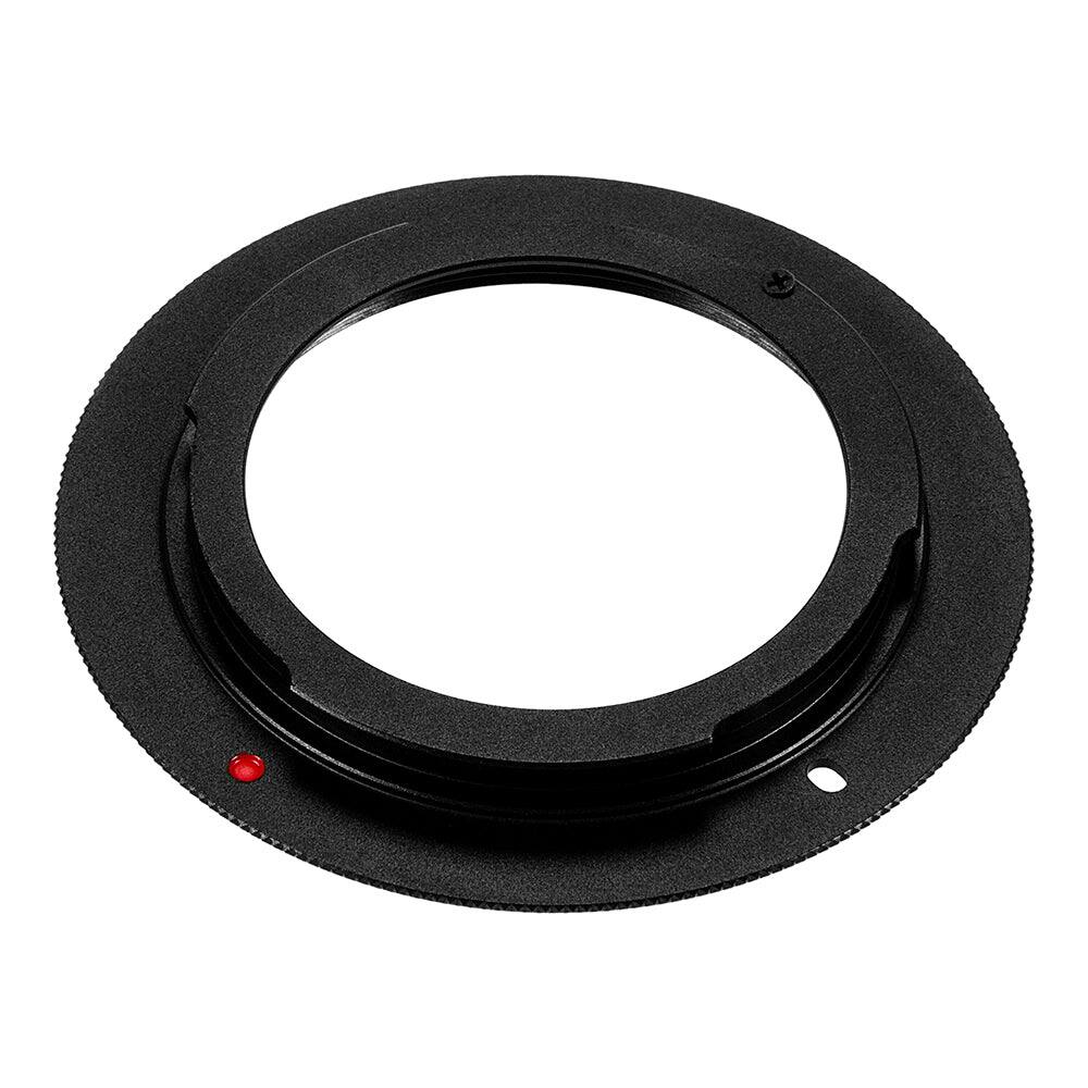 Left. Fotodiox - Lens Adapter - Compatible with M42 (Type2) Screw Mount Lenses to fit Nikon F Mount Cameras.