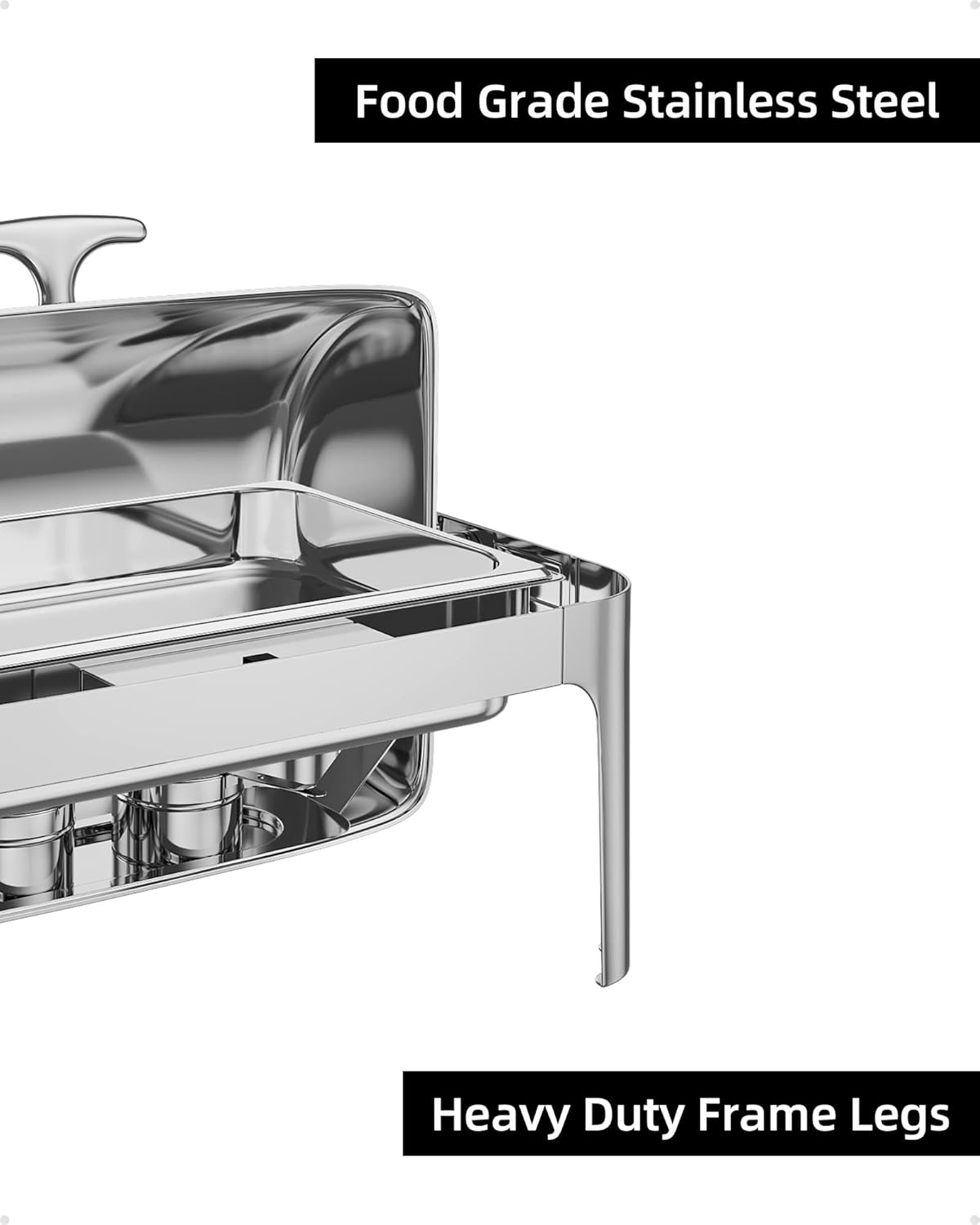 Food Grade Stainless Steel  
Heavy Duty Frame Legs