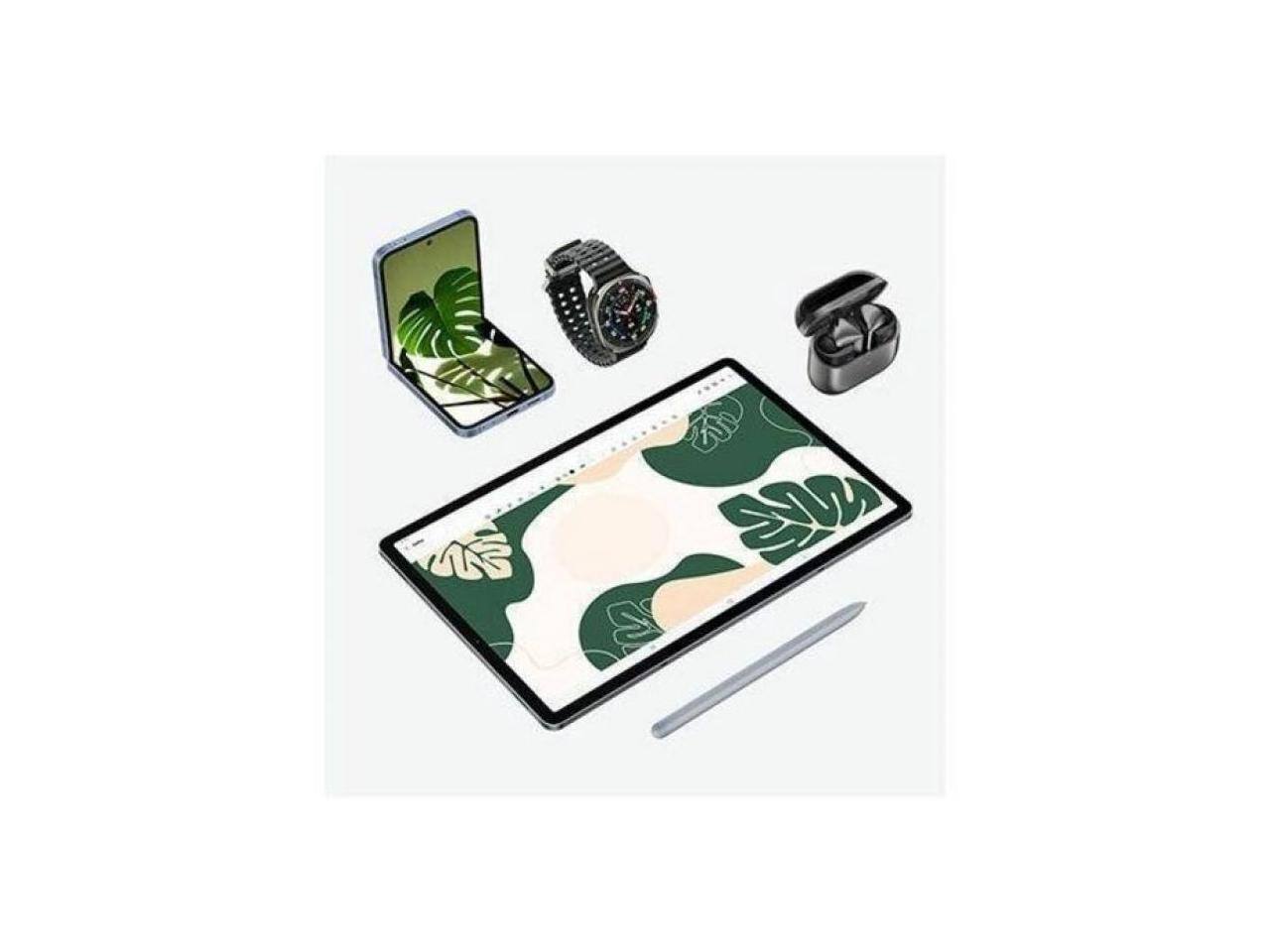 Alt View 1. Samsung - Samsung Galaxy Tab S10+ - 12.4" WQXGA+ - 12GB RAM - 256GB Storage - Android 14 - 5G - Moonstone Gray - Moonstone Gray.