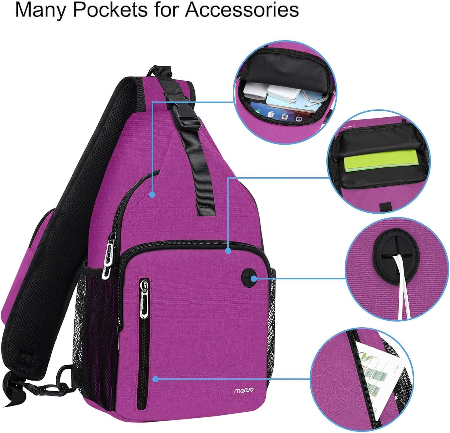 Many Pockets for Accessories