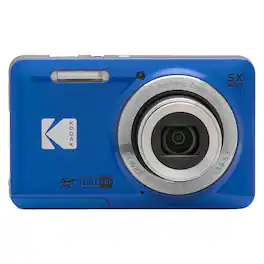 Kodak - PIXPRO FZ55 16.4 Megapixel Compact Camera - Blue