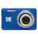 Front. Kodak - PIXPRO FZ55 16.4 Megapixel Compact Camera - Blue.