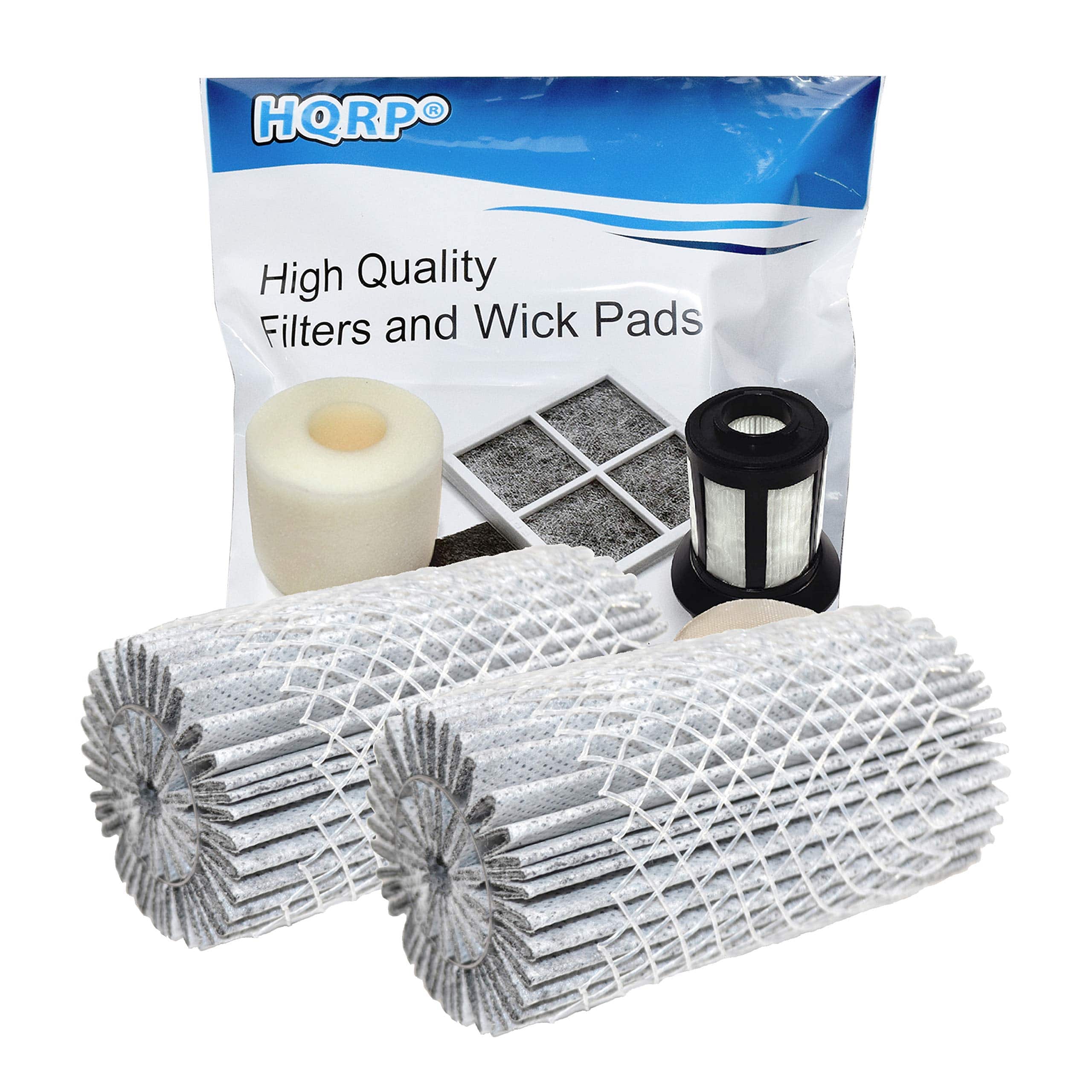 HQRP - 2-Pack Refrigerator Air Filter Replacement for Kenmore 46-9917, Frigidaire Electrolux PureAir AFCB EAF1CB