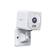 Left. Lorex - Connect 2K Indoor Wi-Fi Security Camera - White.