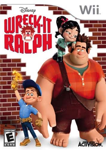 Front Standard. Disney's Wreck-It Ralph - Nintendo Wii.