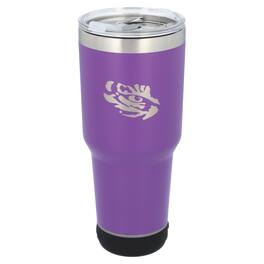 The Memory Company - LSU Tigers 30oz. Stainless Steel LED Bluetooth Tumbler - Multicolor