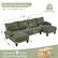 Overall Dimensions
Sofa: 111.4"W x 48.4"D x 33.1"H
Weight Capacity: 1000 LBS
Shipped in 2 boxes, may arrive separately
111.4"
25.2"
16.5"
20.9"
92.5"
16.5"
48.4"
5.9"