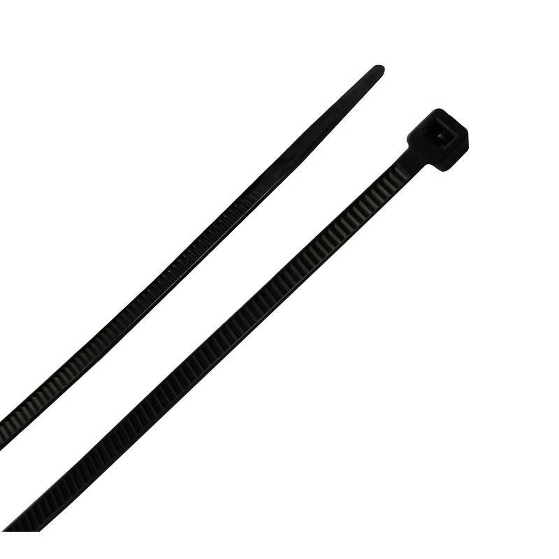 Angle. HomePlus - Home Plus 4 in. L Black Cable Tie 100 pk.