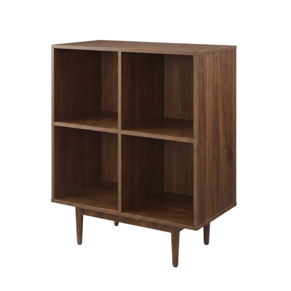 Crosley Furniture - Liam 4 Cube Record Player Stand With Vinyl Storage - Walnut price history on PriceWatchPro