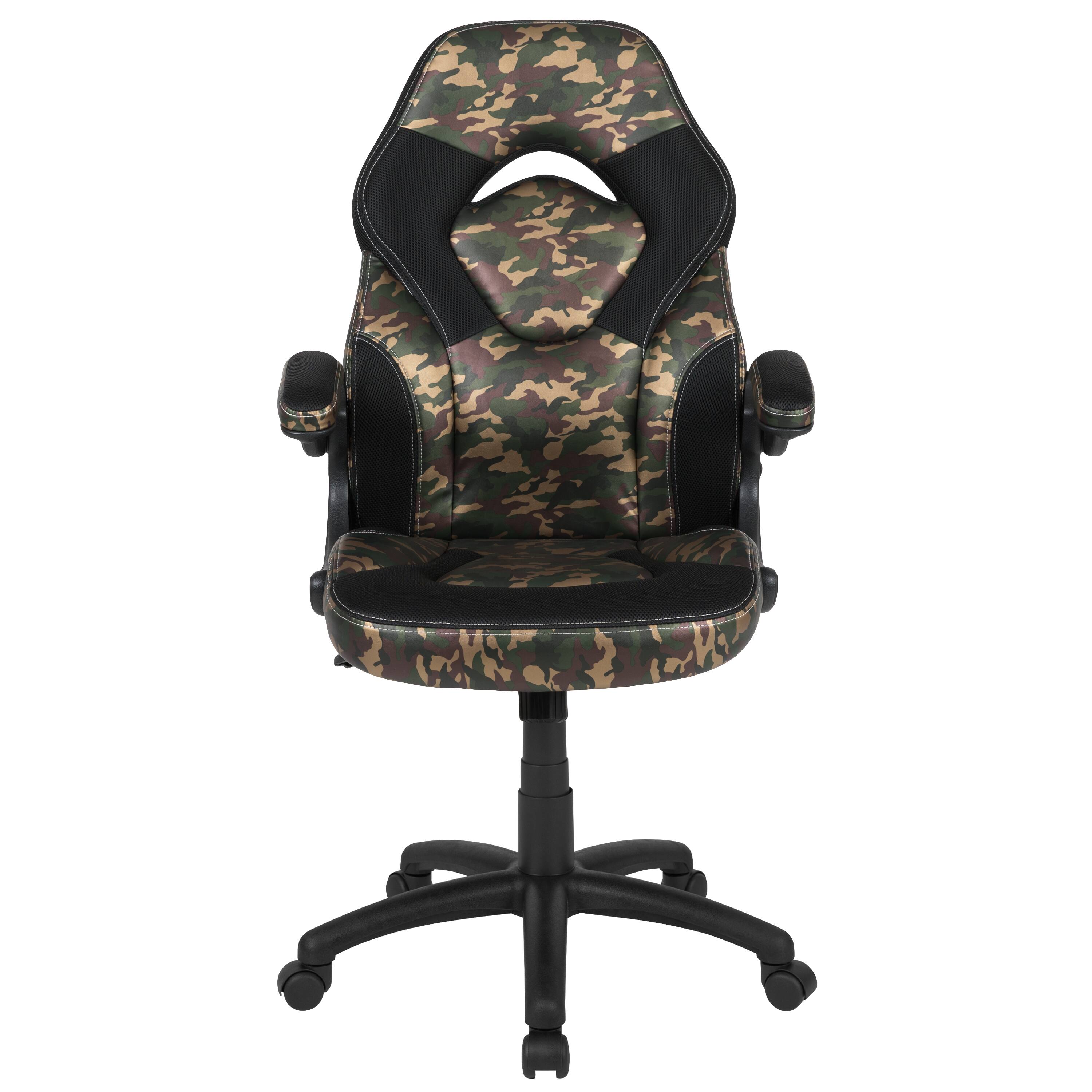 Alt View 7. Emma + Oliver - Z100 Gaming Chair Racing Office Ergonomic Computer PC Adjustable Swivel Chair - Camouflage.