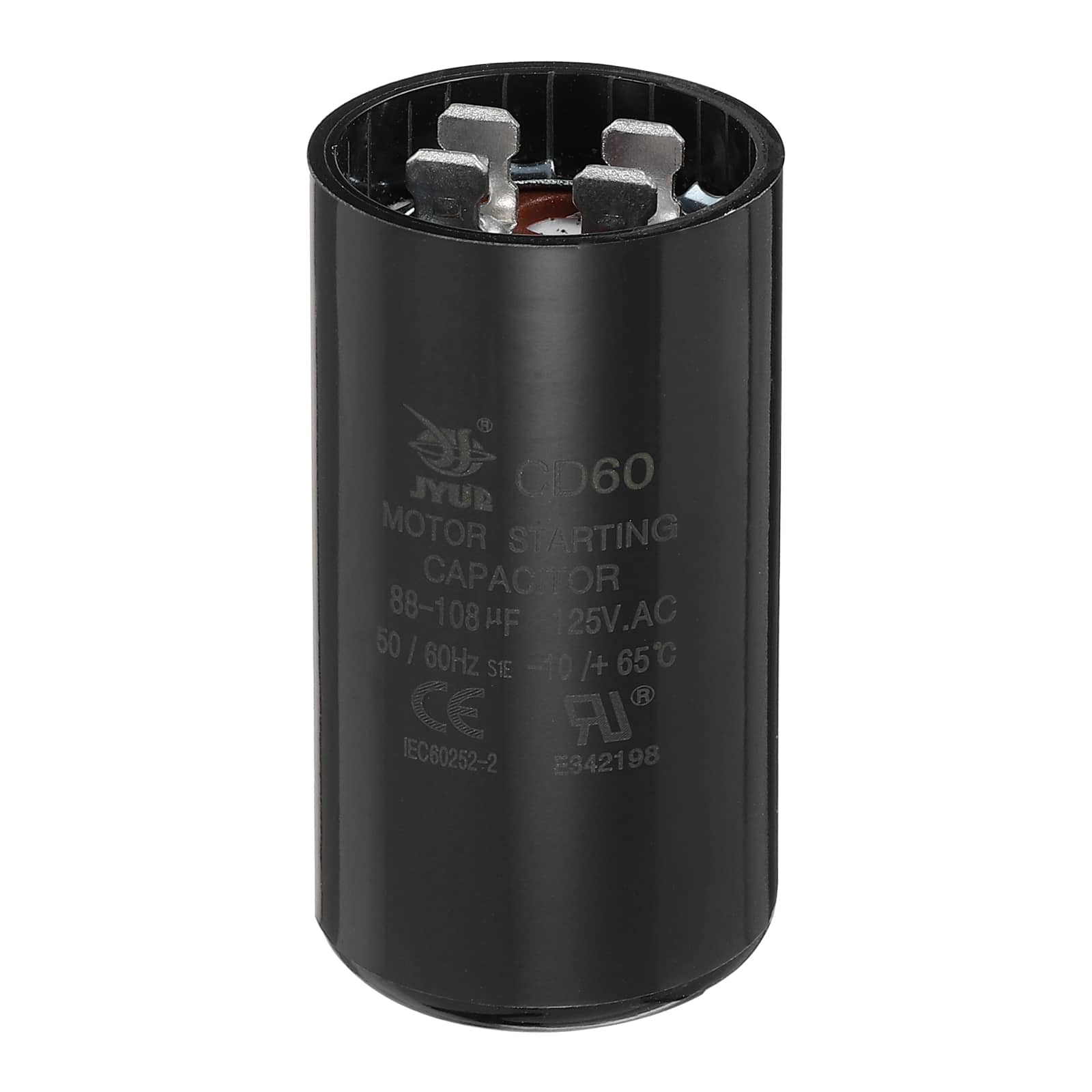 Unique Bargains - CD60 Capacitor 88-108 Mfd, 125 VAC Run Motor Start Capacitor for Electric Fan/Well Pump price history on PriceWatchPro