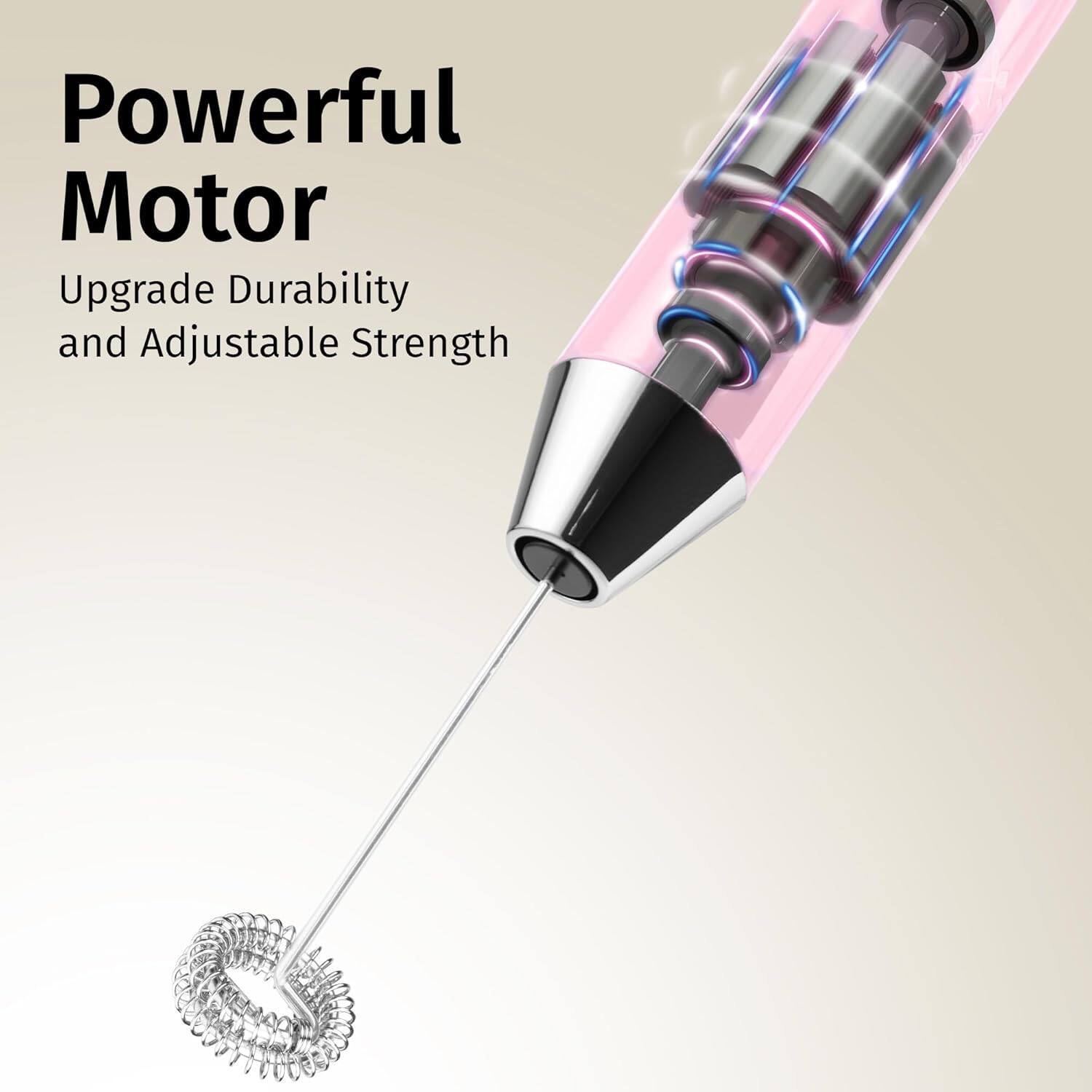 Powerful Motor  
Upgrade Durability and Adjustable Strength