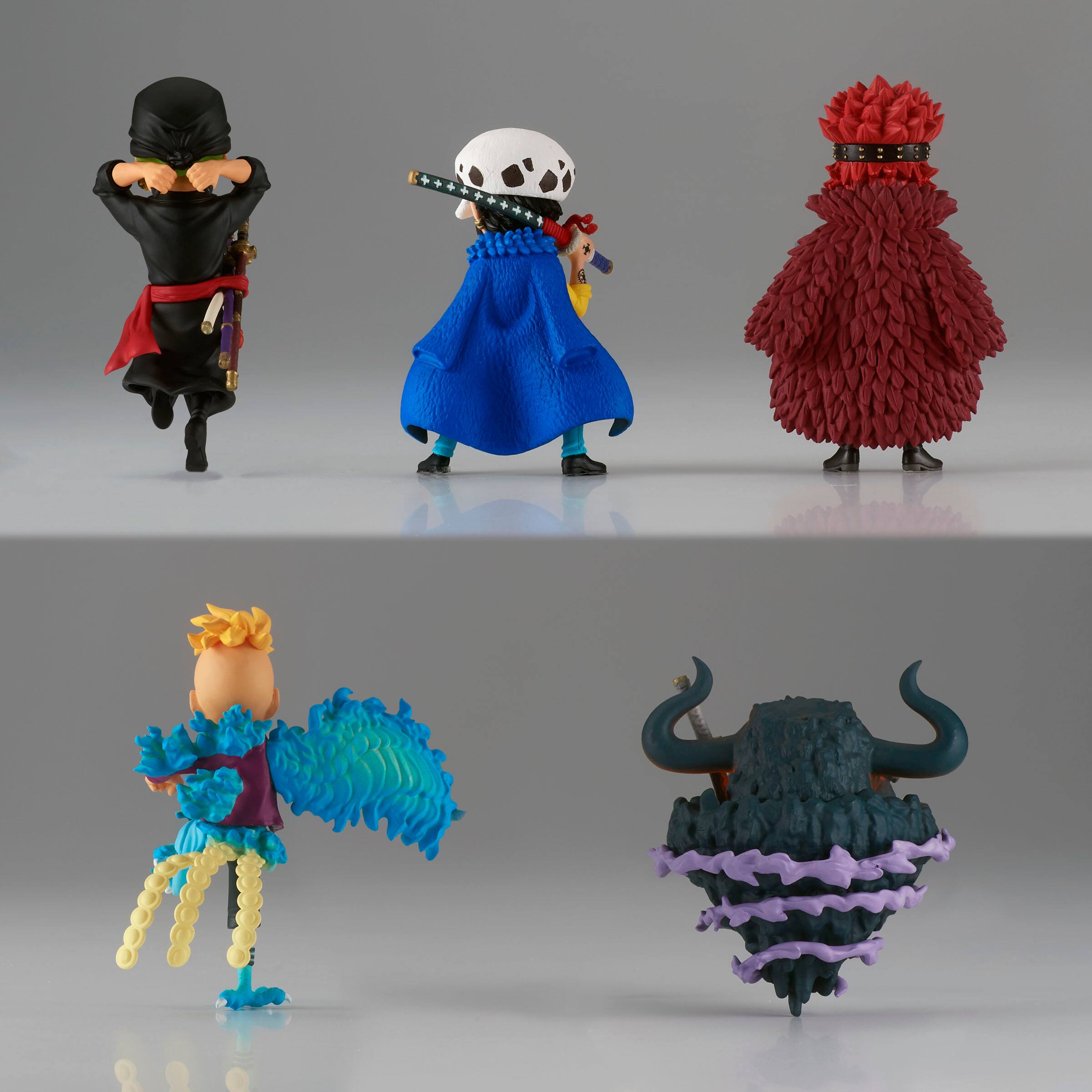 Alt View 1. Bandai - One Piece - Wanokuni Onigashima 4 - Banpresto World 2.8" Collectable Figure - Styles May Vary.