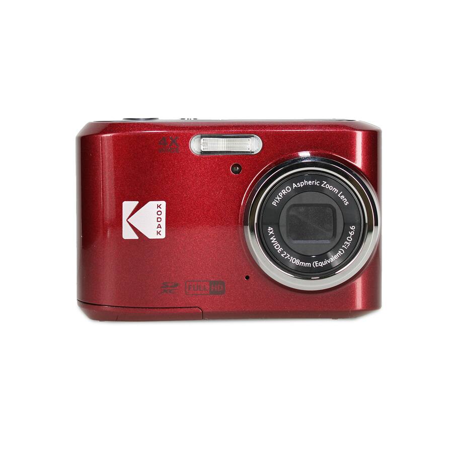 Kodak Pixpro FZ45 Digital Camera in Red (FZ45RD) Bundle with Kodak Pixpro FZ45 Digital Camera in Red (FZ45RD) Bundle with