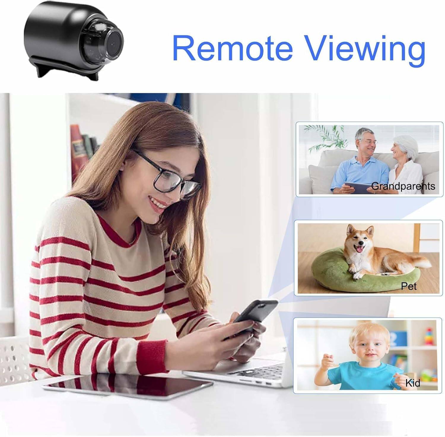 Remote Viewing

- Grandparents
- Pet
- Kid