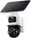 Alt View 1. eufy - eufyCam S4 3-Cam Kit,4K Solar Camera Wireless Outdoor, Auto Tracking, No Monthly Fees, AI Recognition Color Night Vision - White.