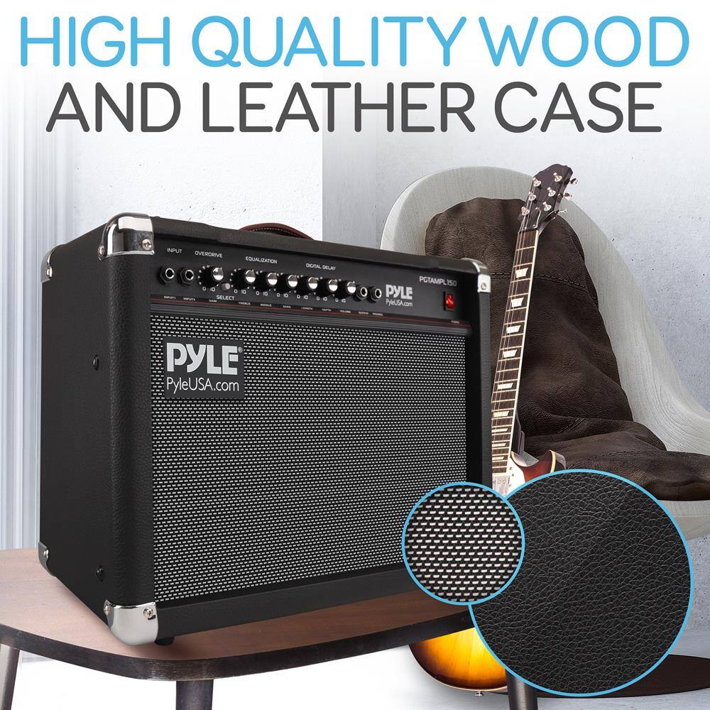HIGH QUALITY WOOD AND LEATHER CASE

PYLE
PyleUSA.com