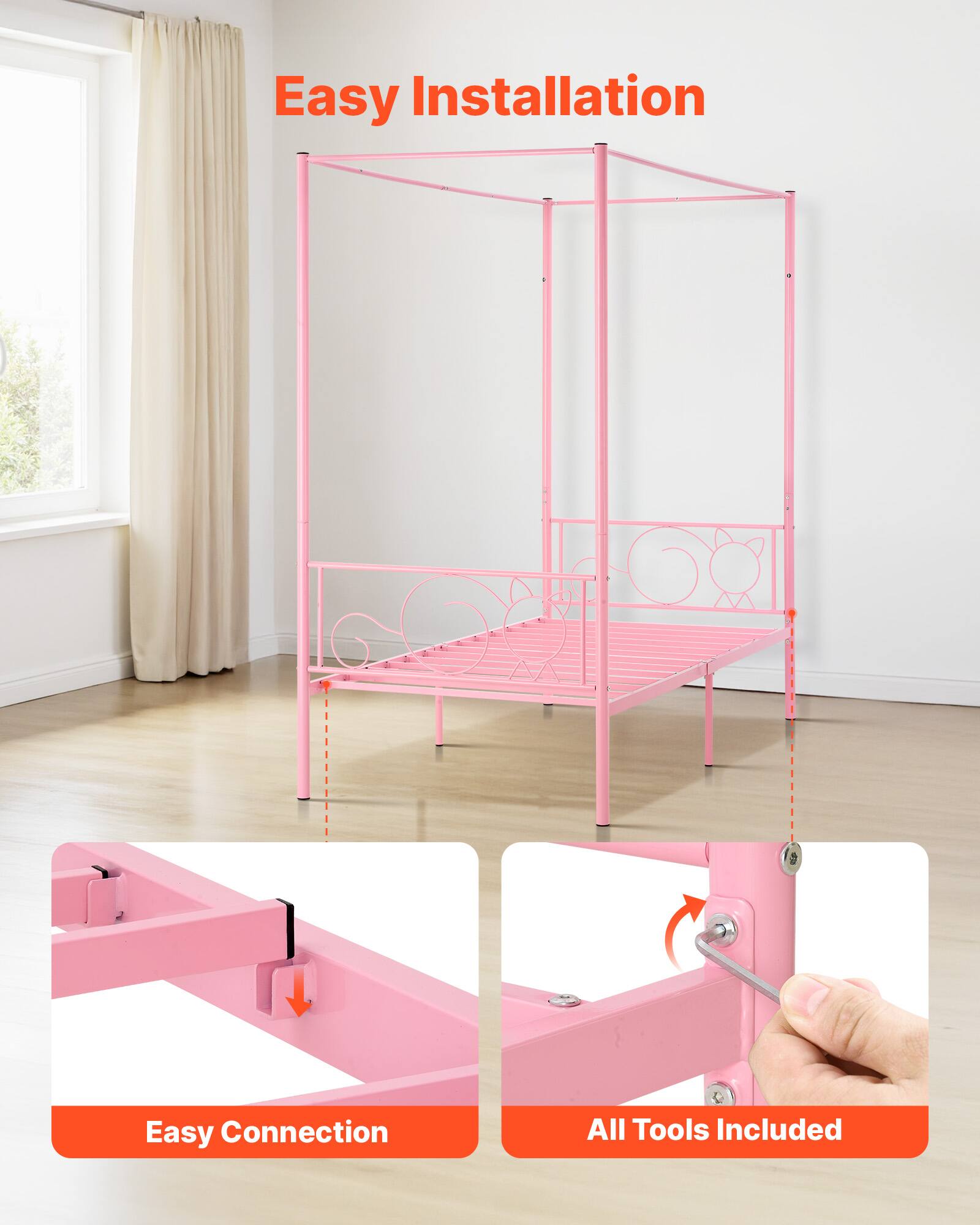 Easy Installation

Easy Connection

All Tools Included