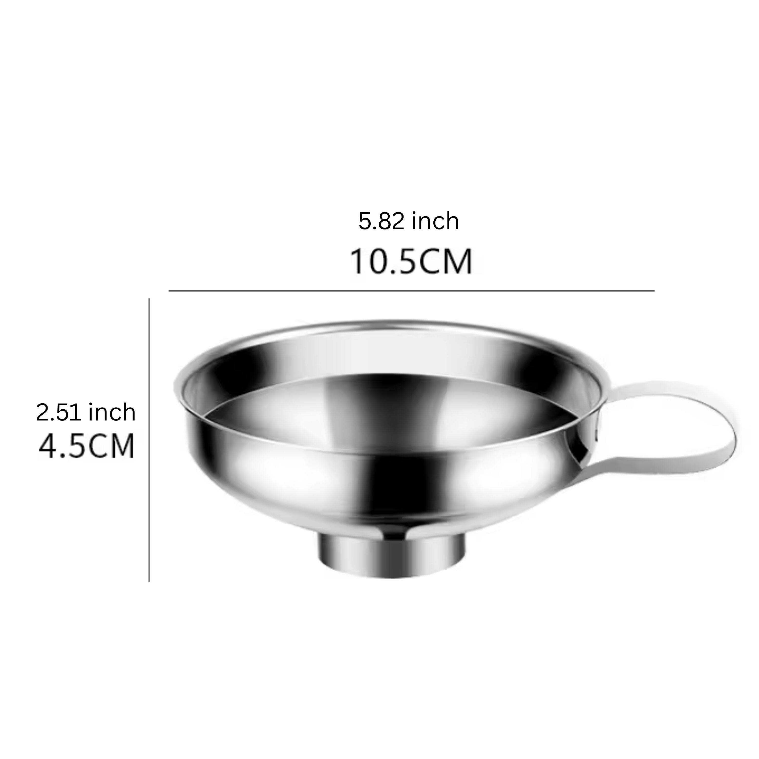 5.82 inch 10.5CM  
2.51 inch 4.5CM