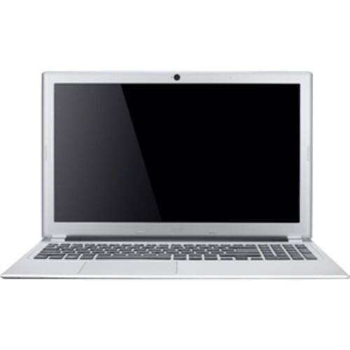 Front Standard. Acer - Aspire 15.6" Touch-Screen Laptop - 6GB Memory - 500GB Hard Drive - Silky Silver.