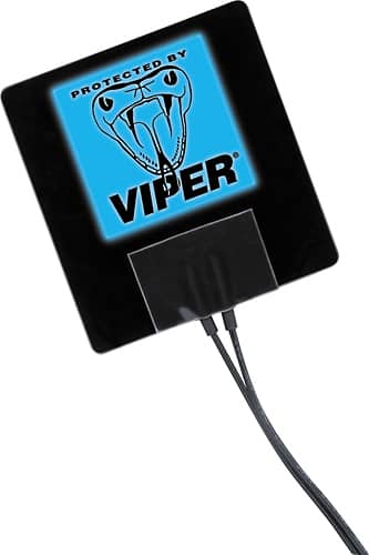 Front. Viper - Electroluminescent Indicator - Black.