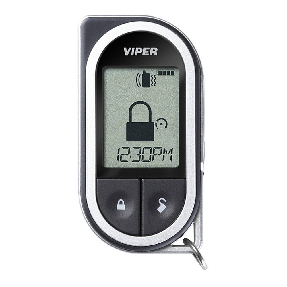 Front. Viper - VIPER RESPONDER LCD SST REMOTE CONTROL - Black.