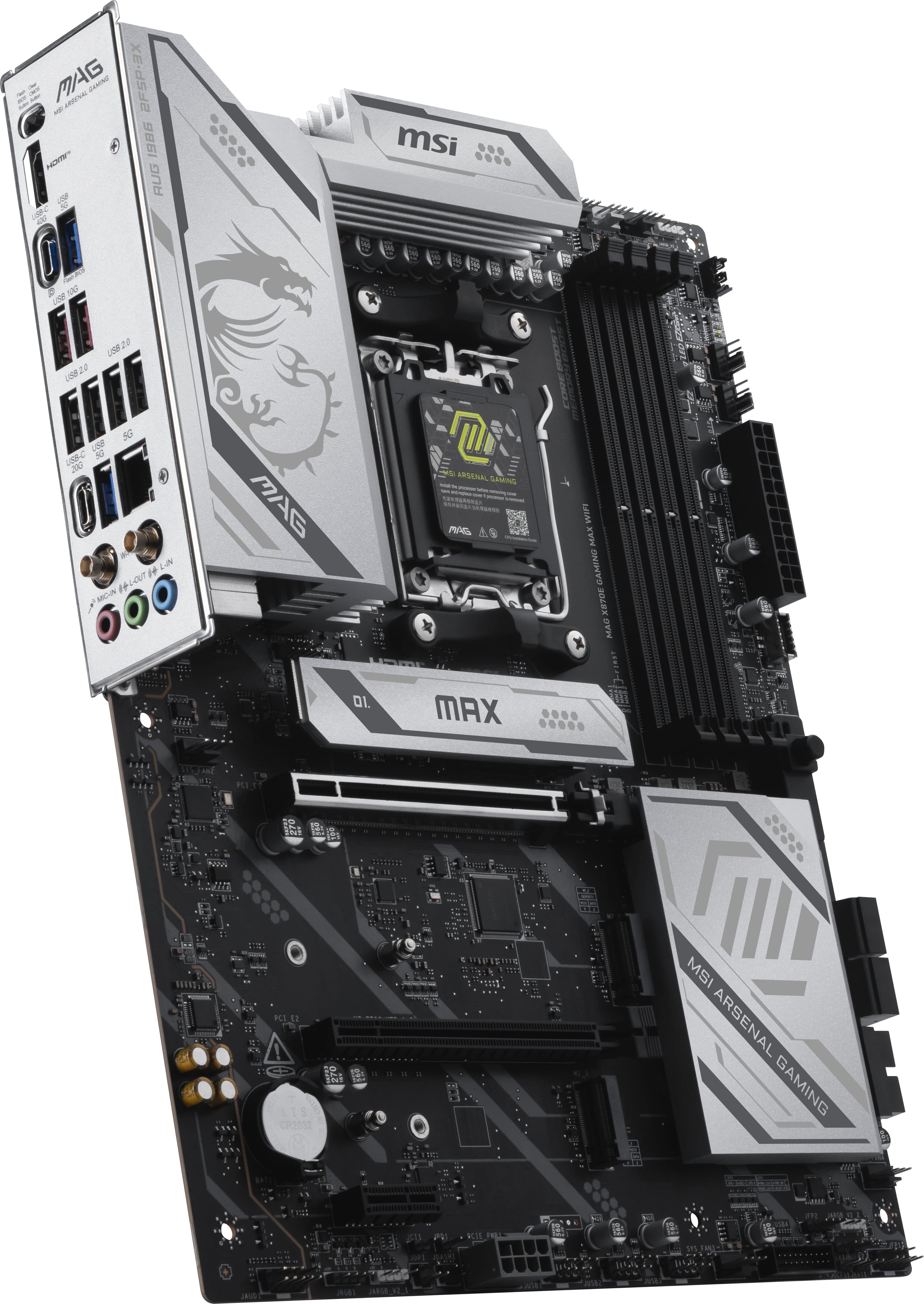 MSI MAG X870E GAMING MAX WIFI (Socket AM5) AMD X870E ATX DDR5 Wi