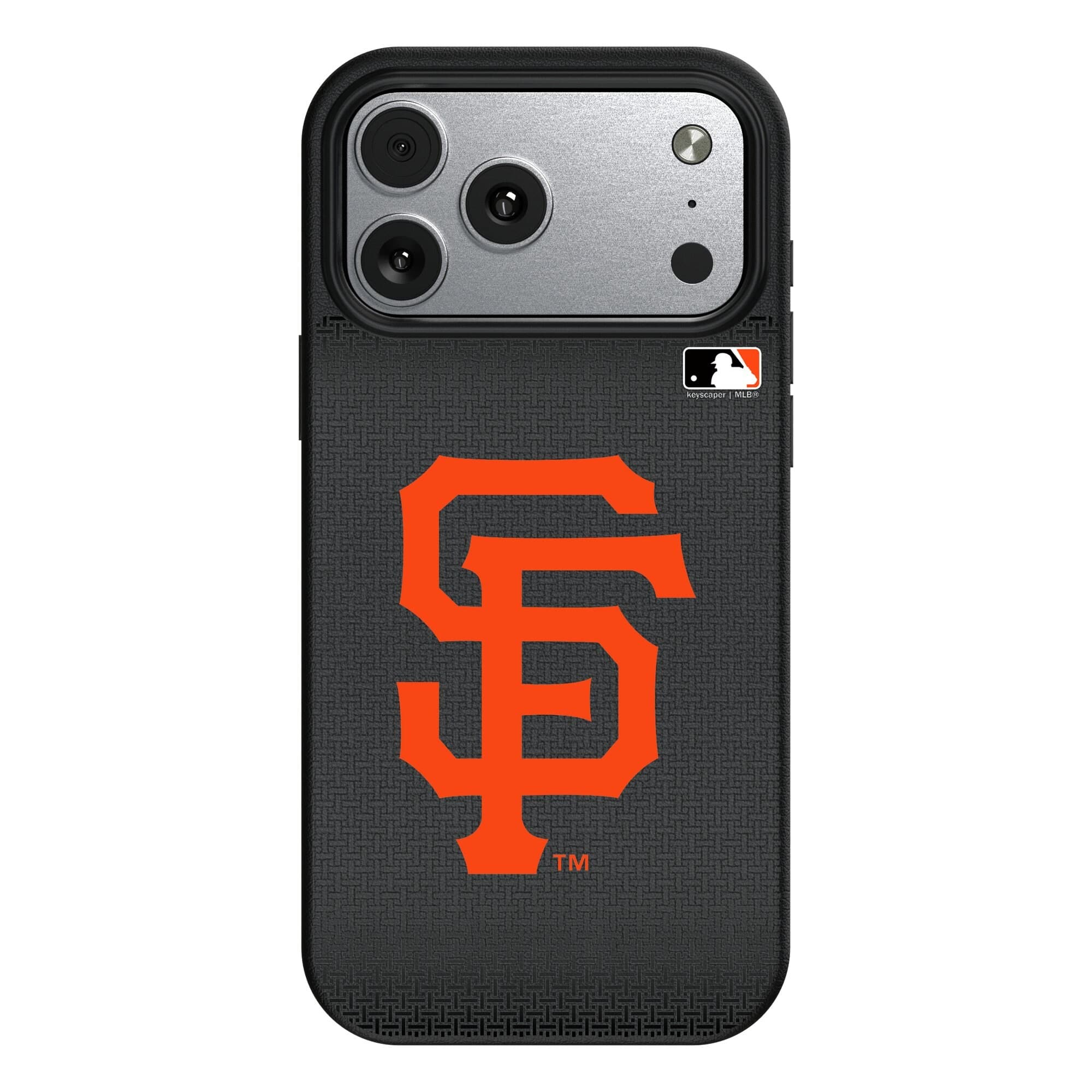 Keyscaper - MLB - San Francisco Giants Linen Logo iPhone Magnetic Bump Case - 17 Pro - Black price history on PriceWatchPro