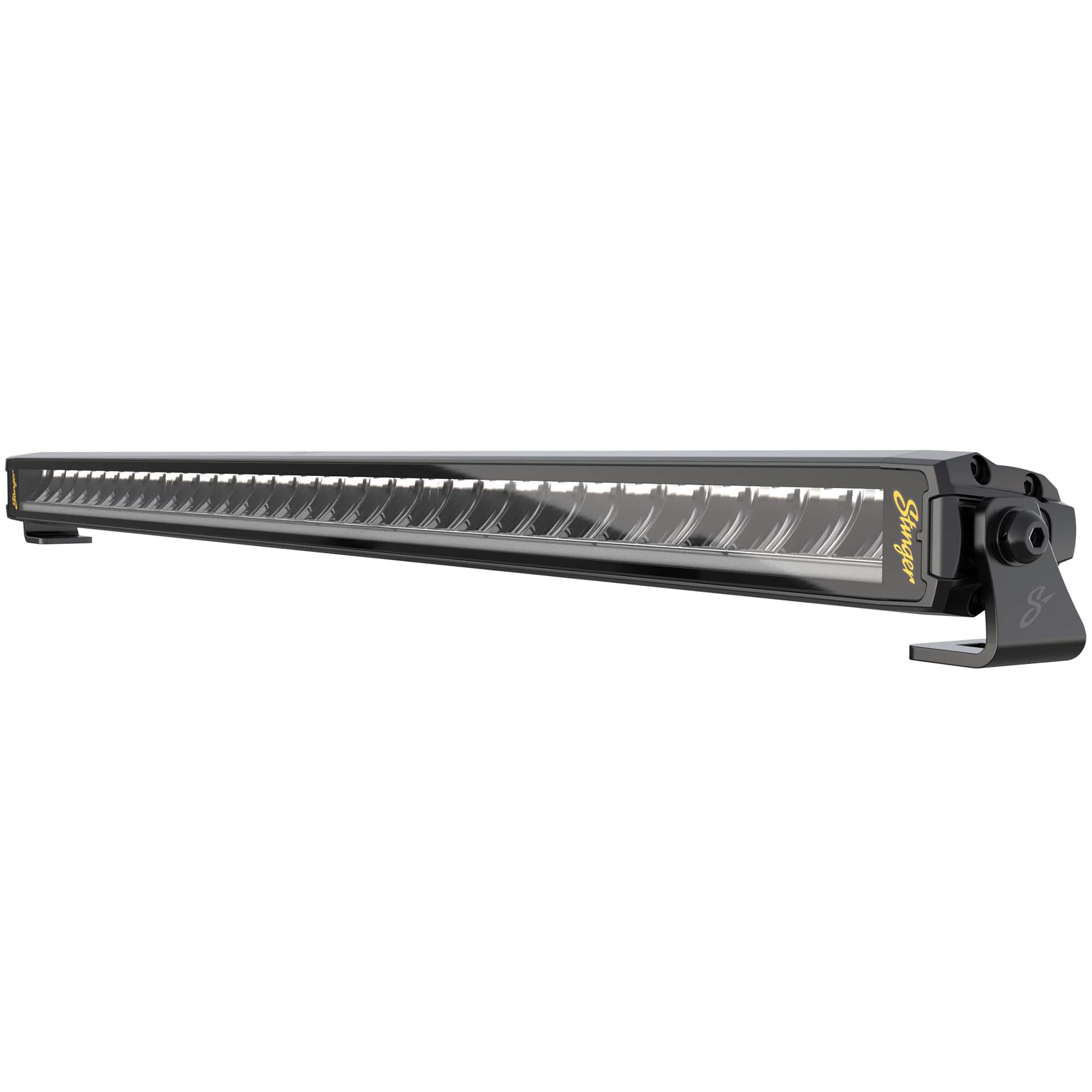 Stinger - HEXCORE 30” Universal Off-Road Straight LED Light Bar, Amber/White Flood & Spot Combo Beam for Cars, Trucks, Jeeps, UTVs - Black