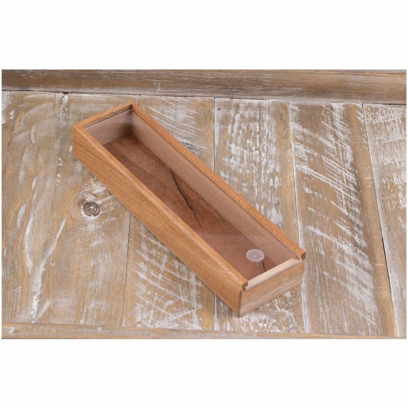 Left. Prestige - 2 Cigar Promotional Box with Slide Top 2 Pack - None.