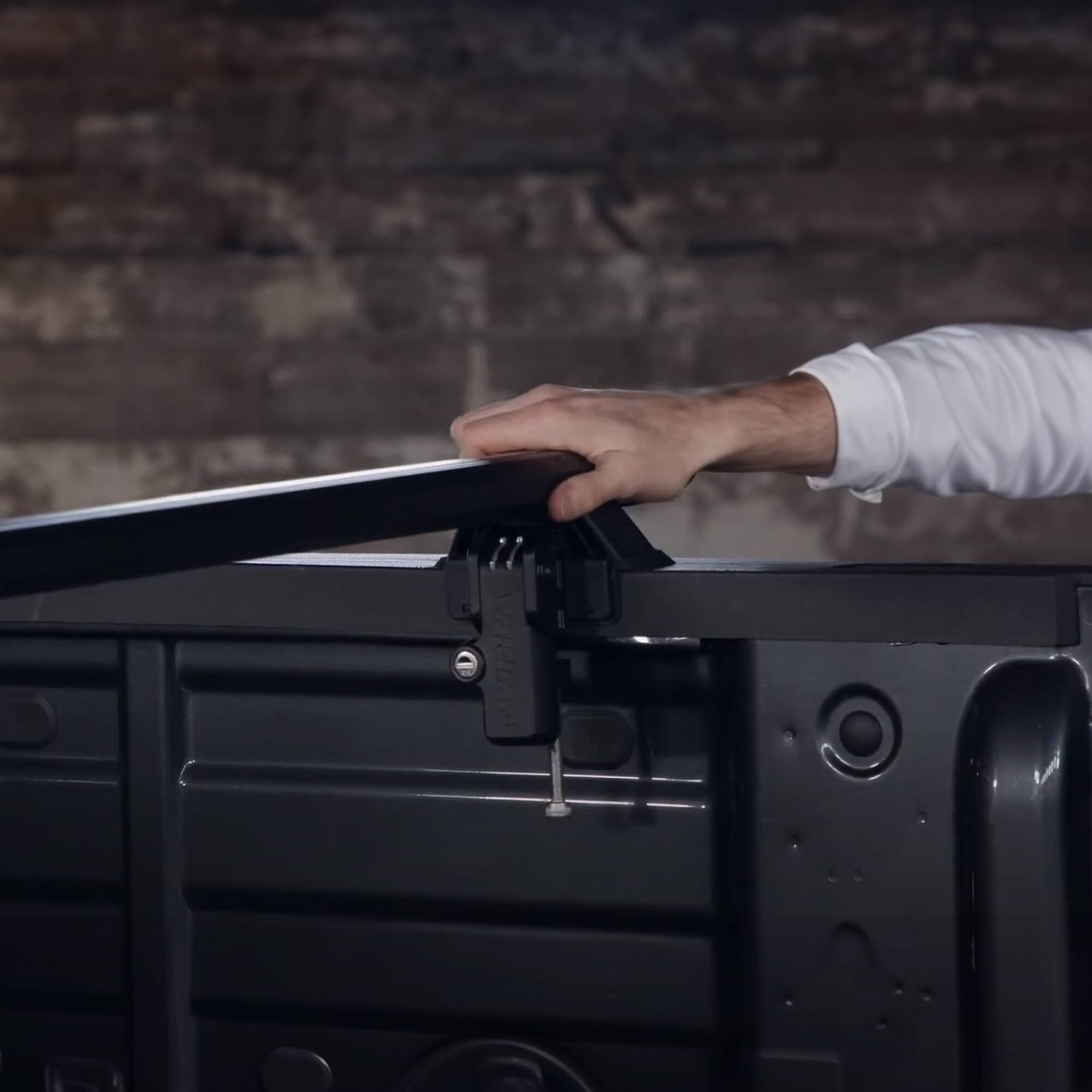 Alt View 8. Yakima - YAKIMA BedRock HD Low Profile Truck Bed Rack Towers for HD Bar Crossbar, Black - Black.