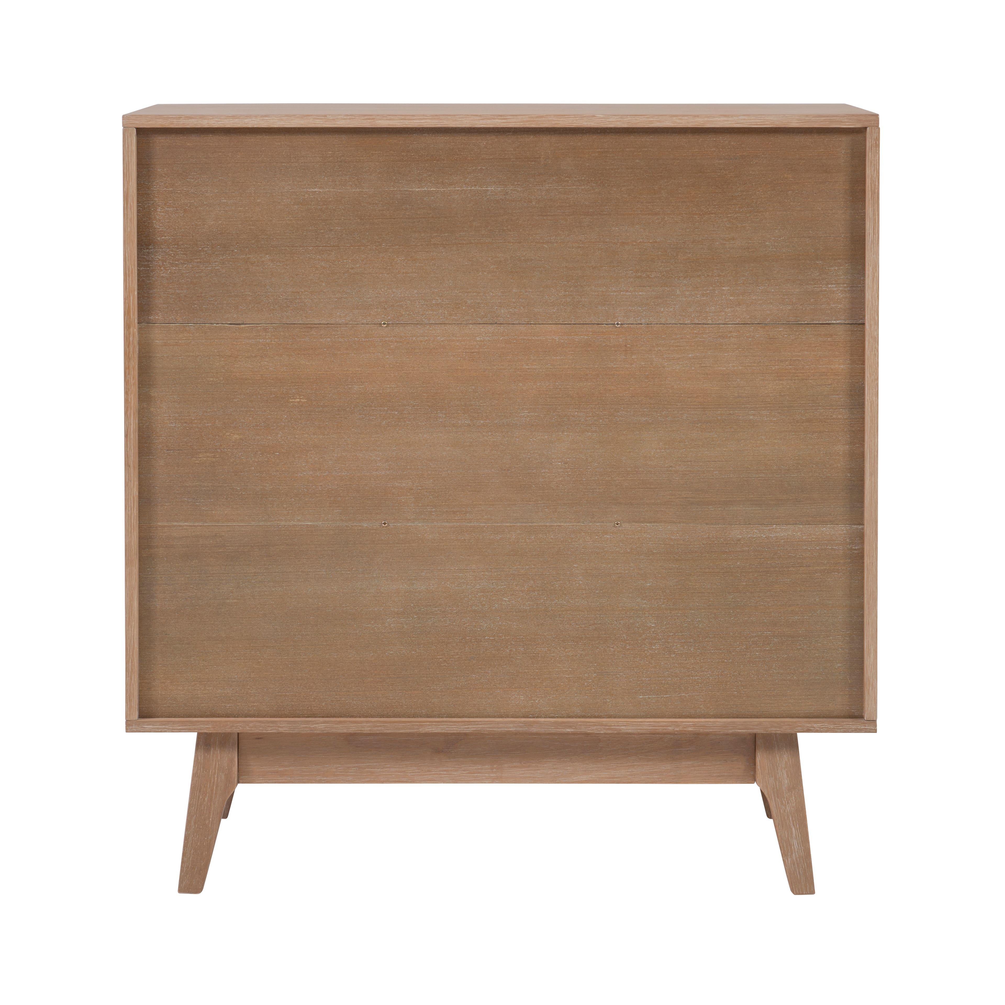 Alt View 12. Linon Home Décor - Rosita Three-Shelf Bookcase - Natural.