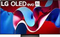 LG - 65" Class C4 Series OLED evo 4K UHD Smart webOS TV (2024) - Front_Zoom