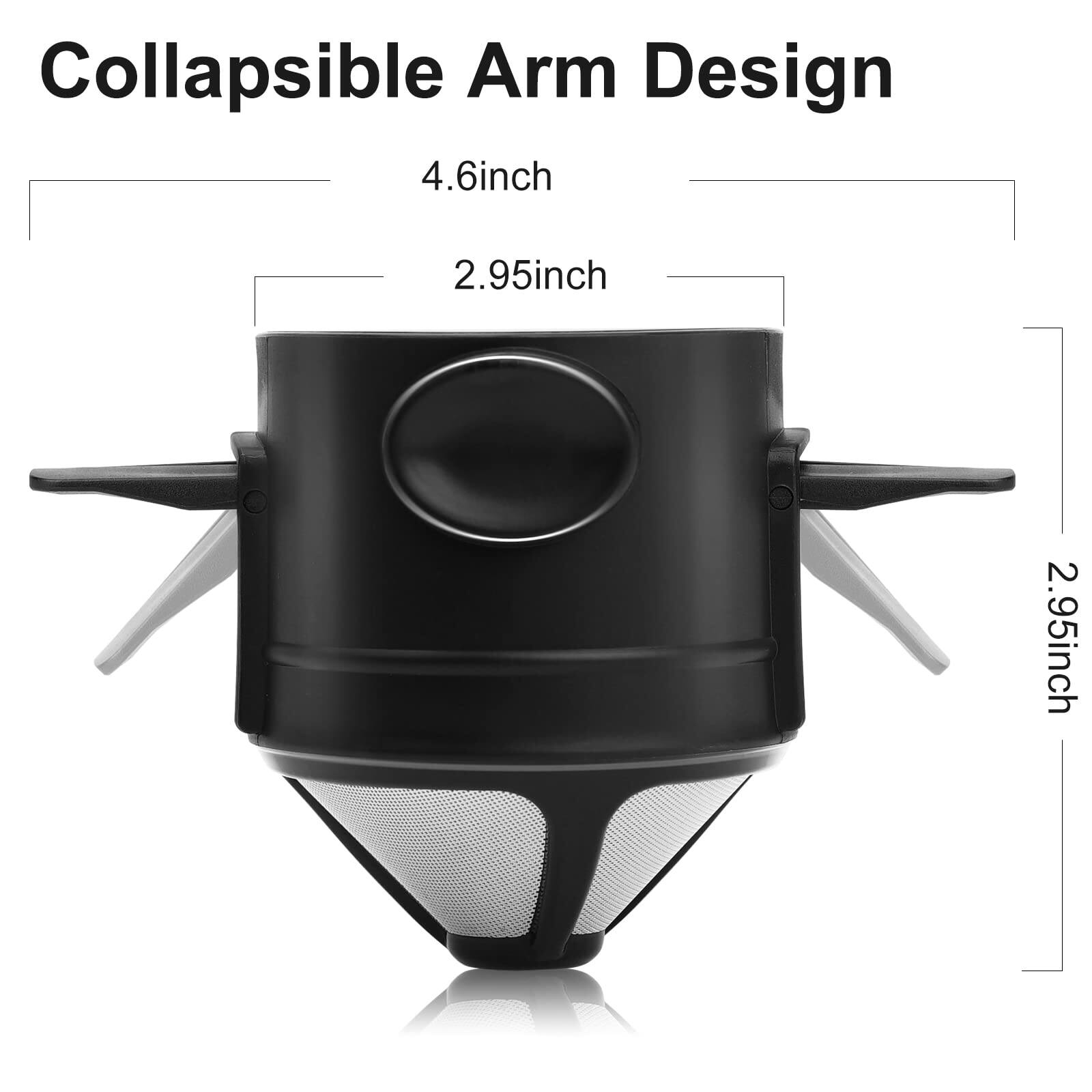 Collapsible Arm Design

4.6 inch

2.95 inch

2.95 inch