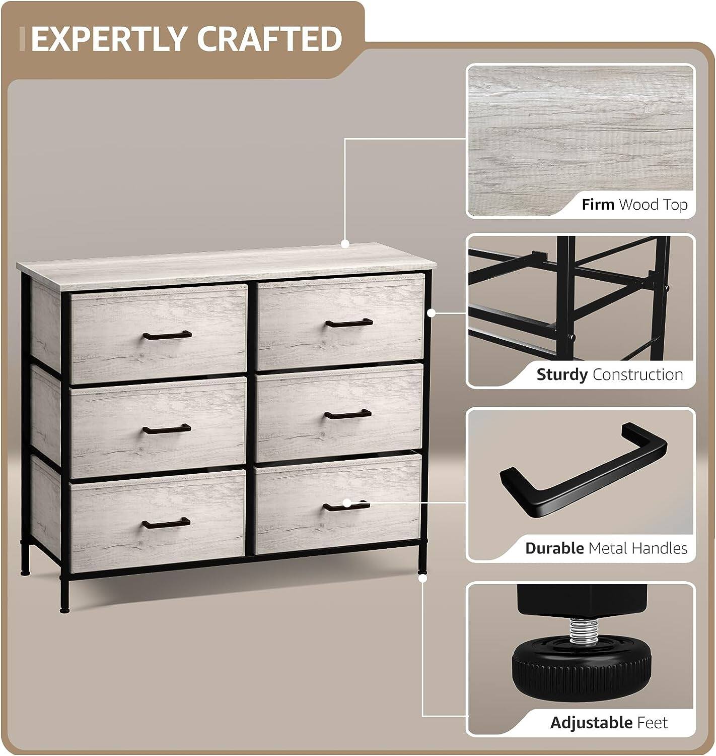EXPERTLY CRAFTED

- Firm Wood Top
- Sturdy Construction
- Durable Metal Handles
- Adjustable Feet