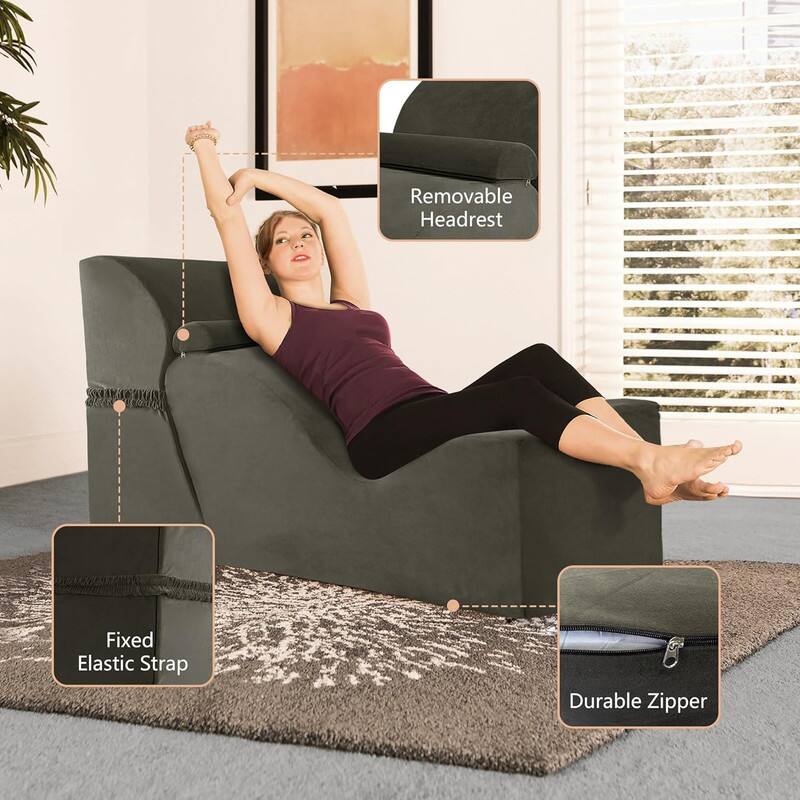 - Removable Headrest
- Fixed Elastic Strap
- Durable Zipper