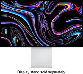 Apple - Pro Display XDR - Standard Glass (Thunderbolt) - Silver - Front_Zoom