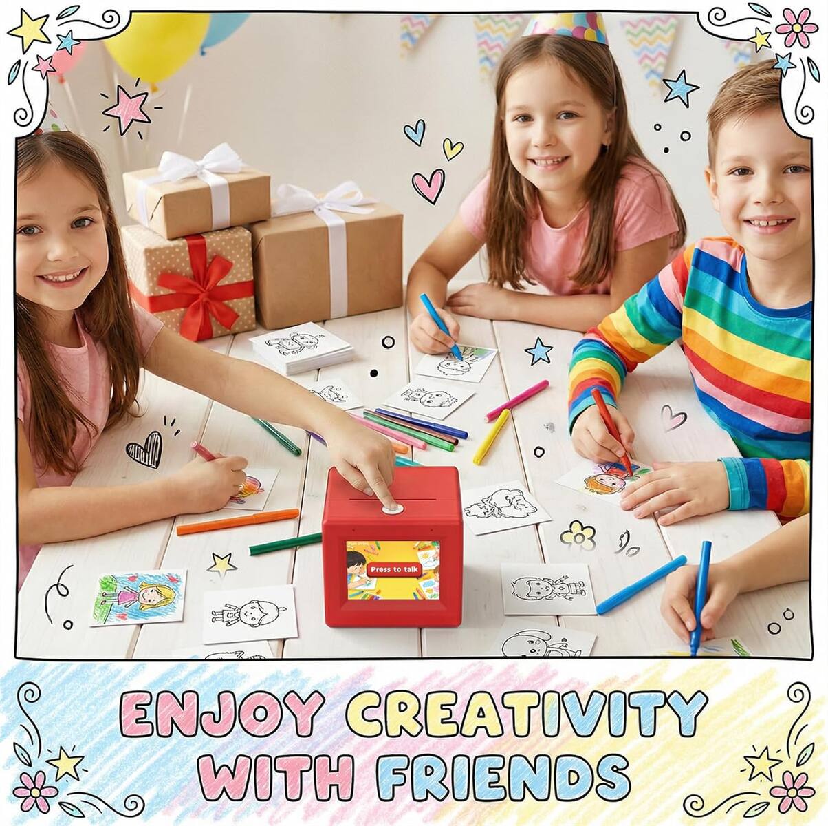 ENJOY CREATIVITY WITH FRIENDS