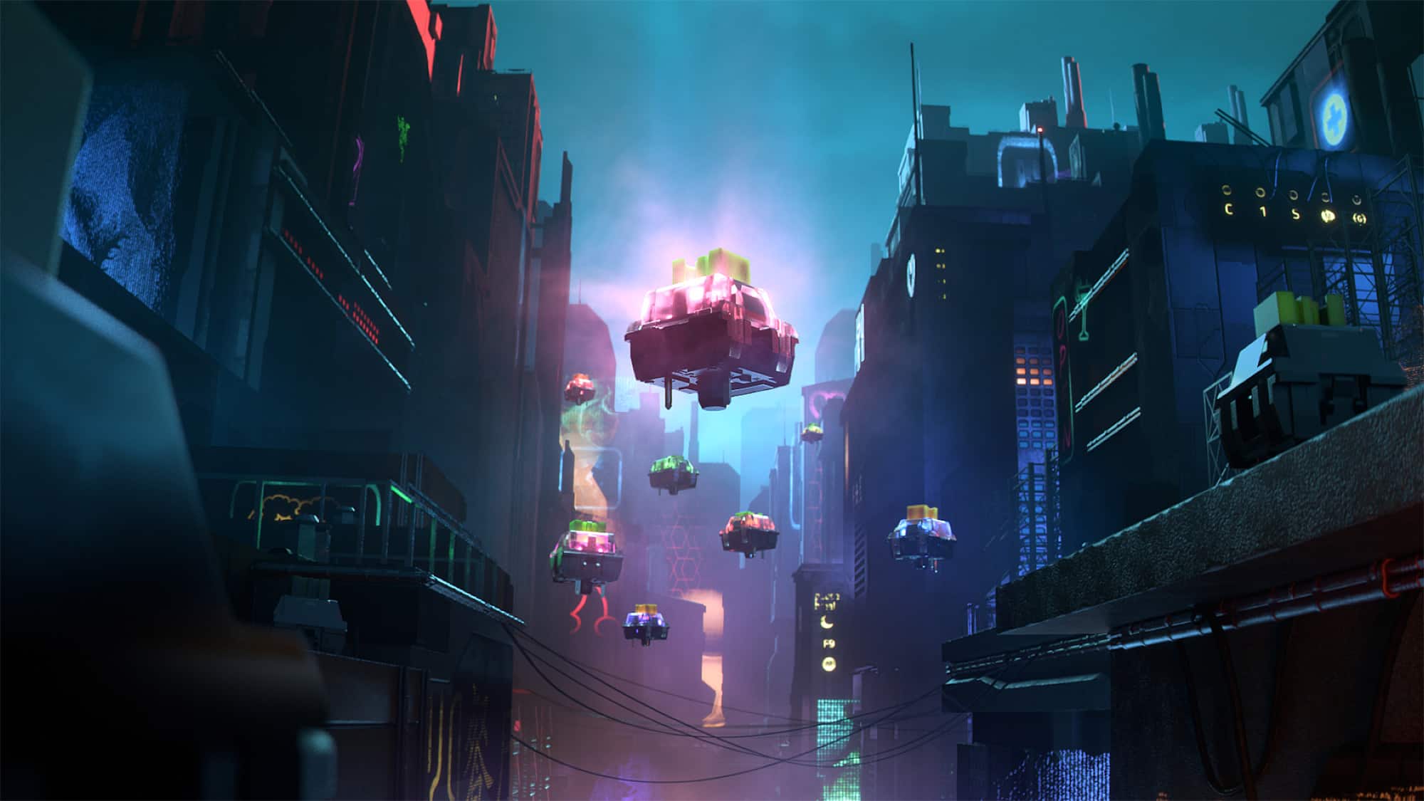 Alt View 18. Razer - Blackwidow V3 Full Size Wired Mechanical Green Clicky Tactile Switch Gaming Keyboard with Chroma RGB Backlighting - Black.