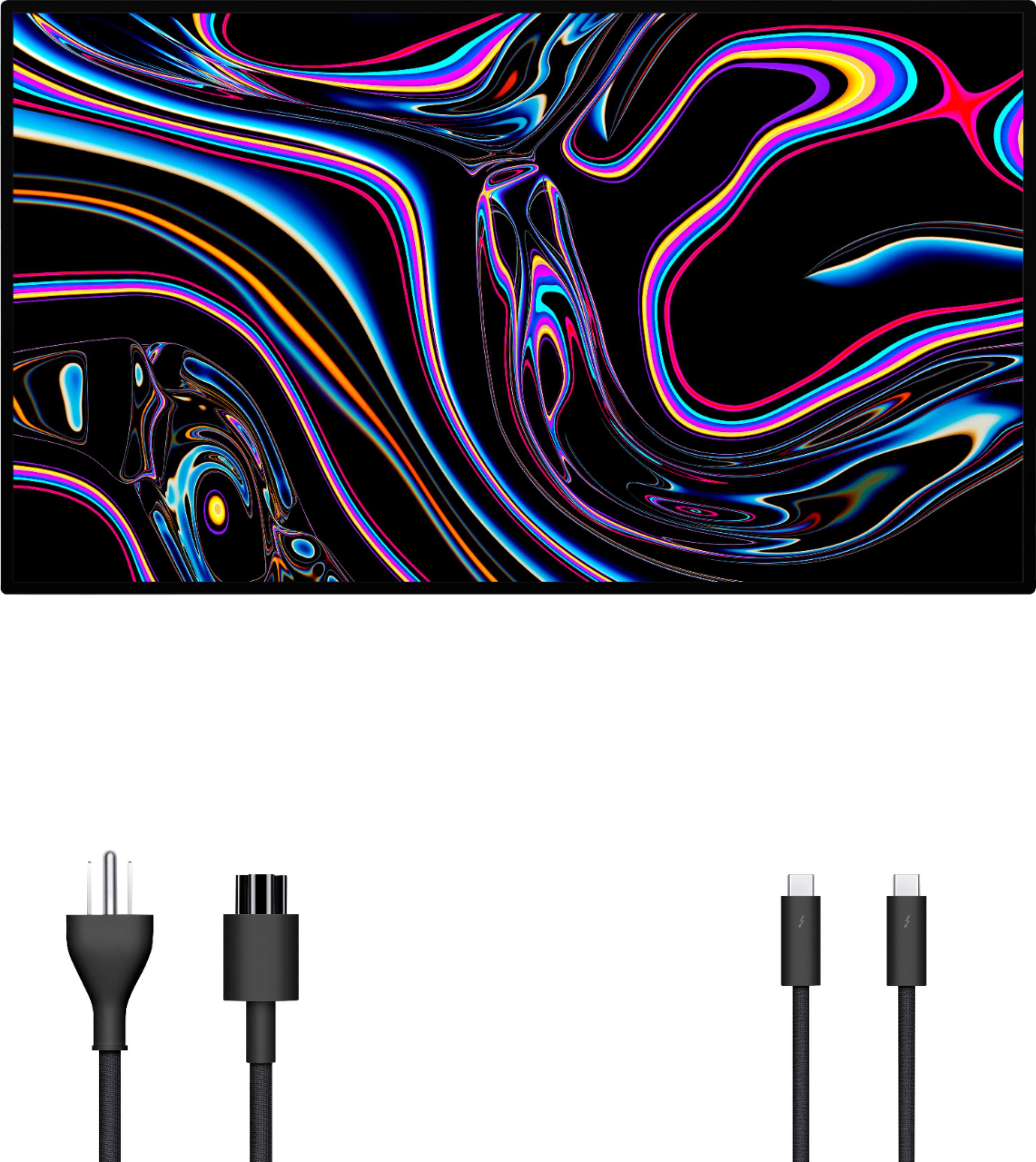 Alt View 16. Apple - Pro Display XDR - Nano-Texture Glass (Thunderbolt) - Silver.