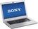 Angle Standard. Sony - 14" Laptop - 8GB Memory - 500GB Hard Drive + 32GB Solid State Drive - Silver.